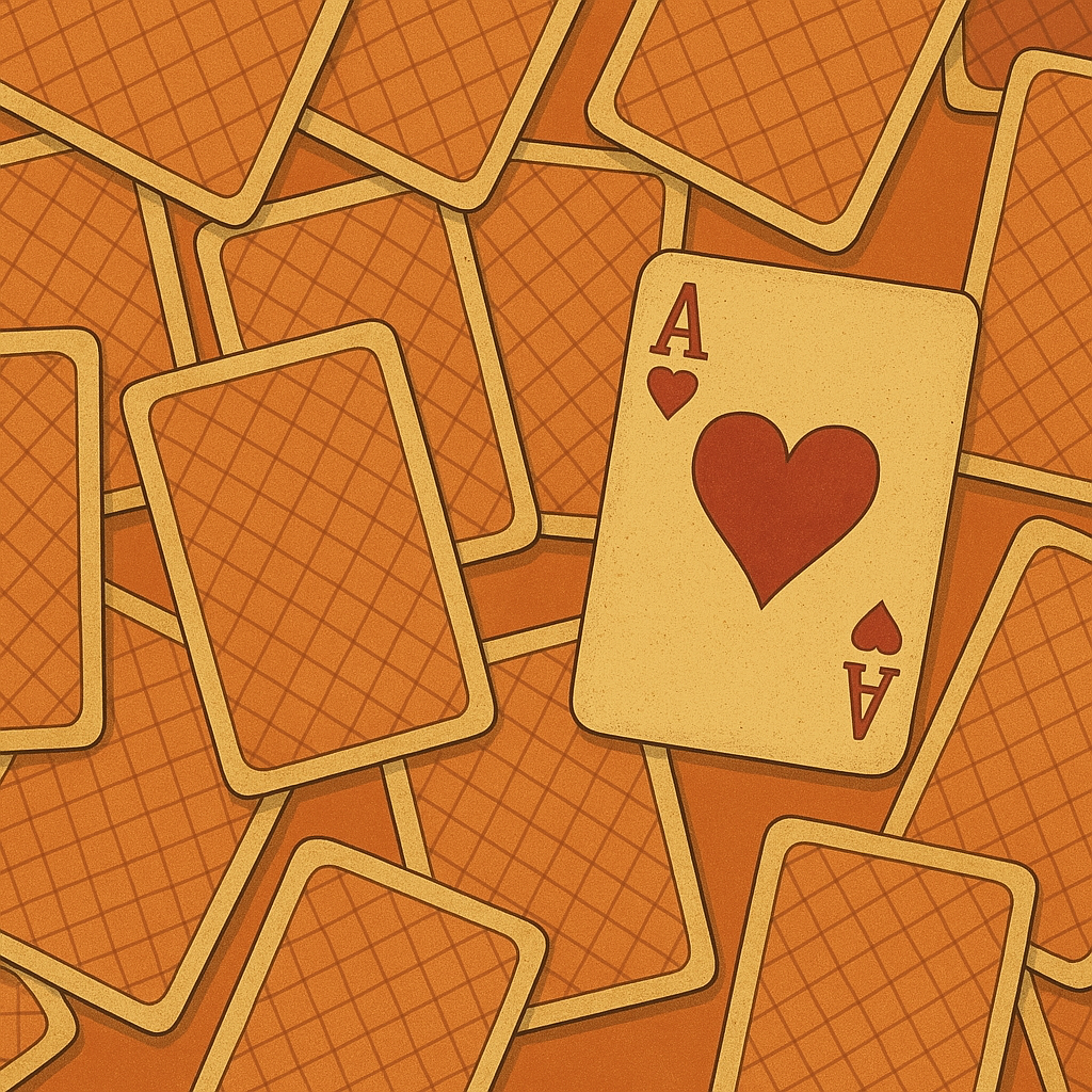 blue playing cards