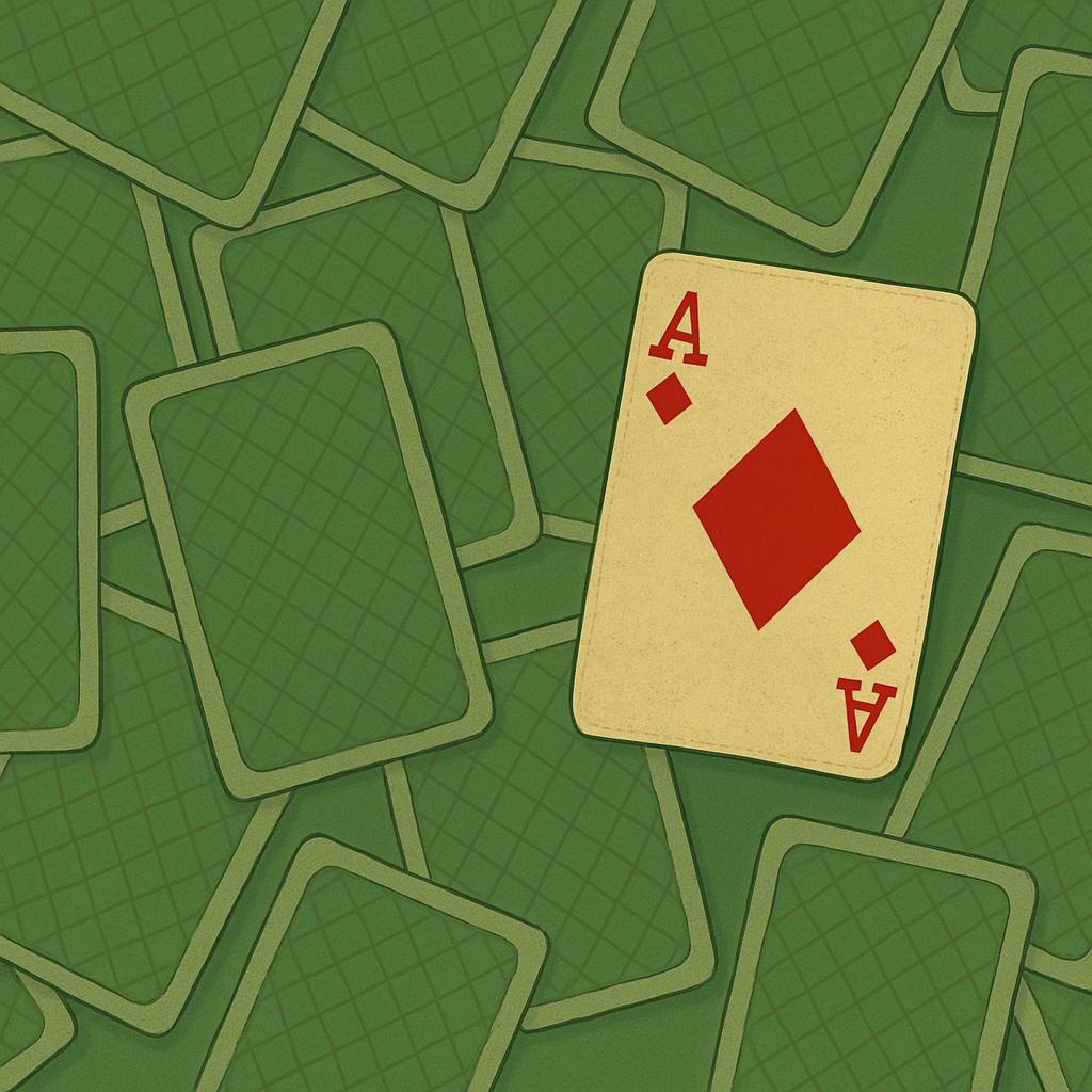 blue playing cards
